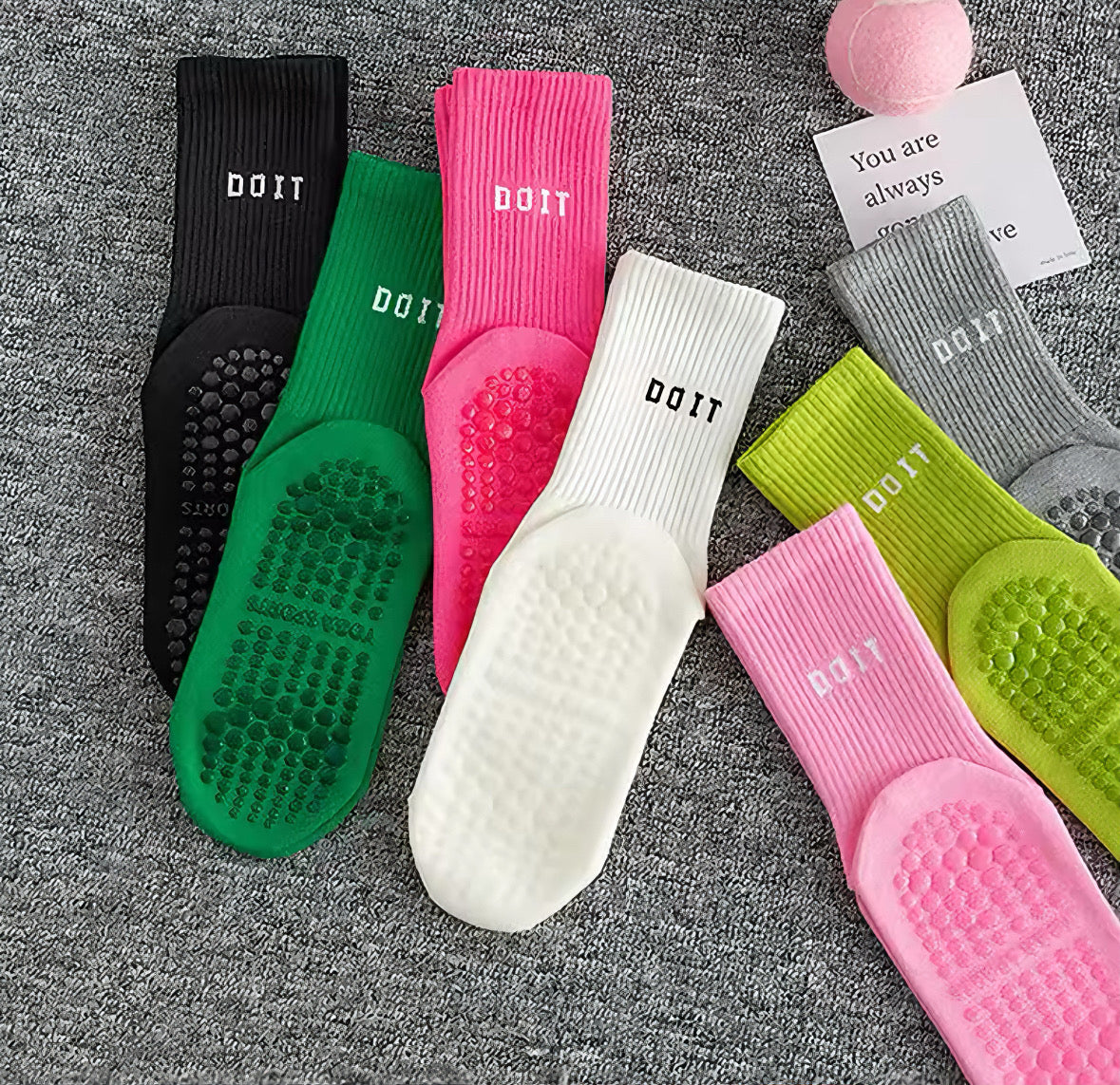 Pilates Grip Socken